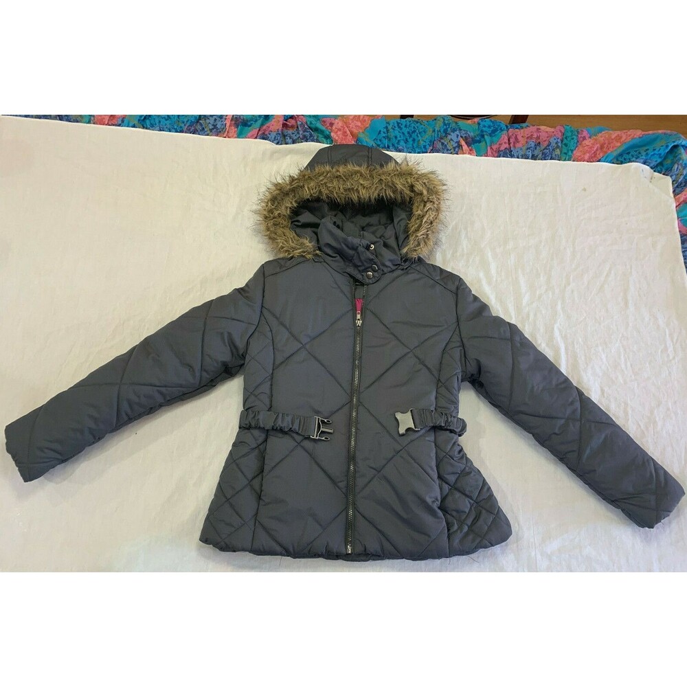 KRUSH WOMENS JACKET COAT WITH BELT SIZE L